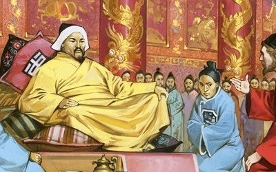 El emperador Kublai Khan