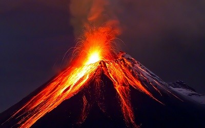 Erupcion de Volcanes