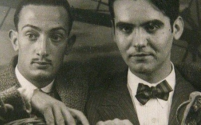 Federico Garcia Lorca y Salvador Dali